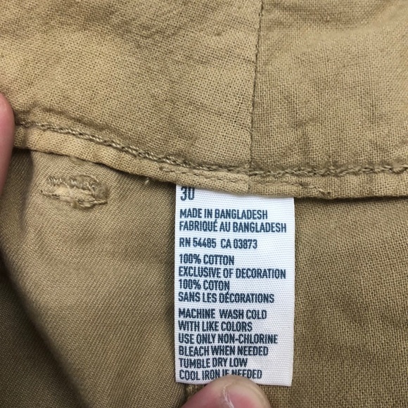 Dark Khaki American Eagle Shorts - Picture 4 of 4